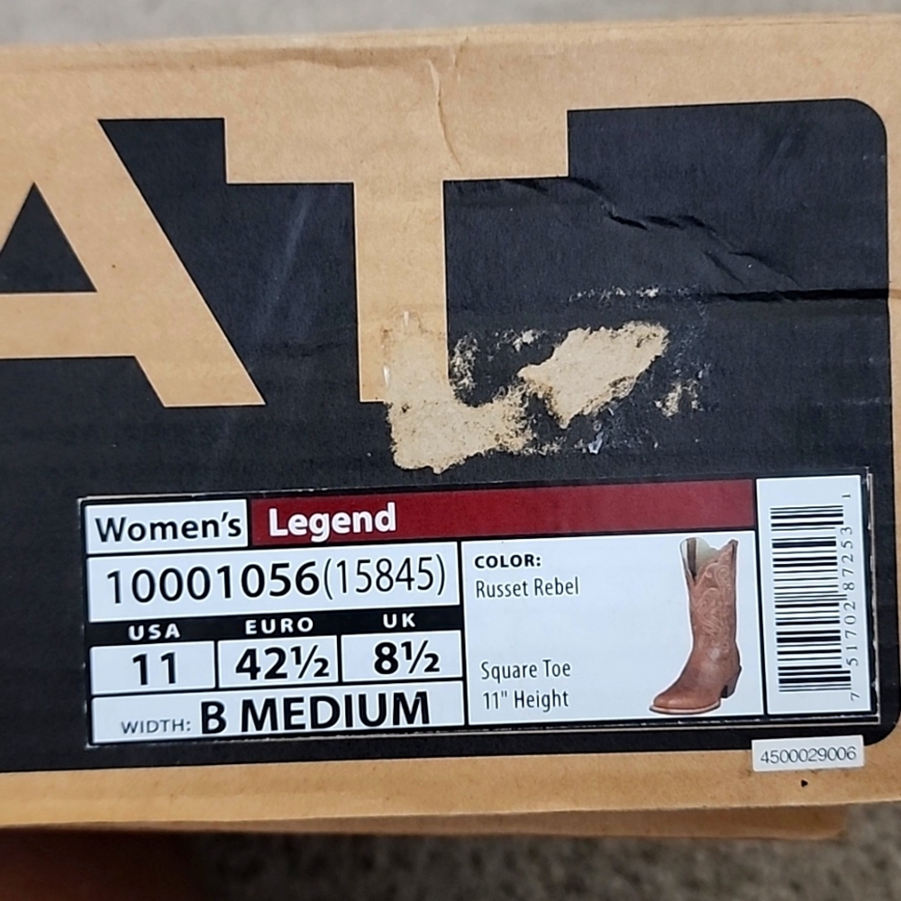Ariat boots (women's)